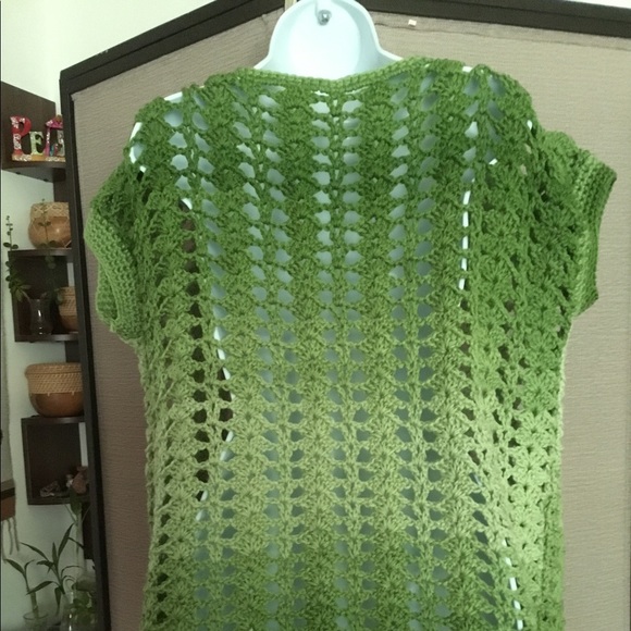 Hand made Crocheted top - Picture 2 of 5